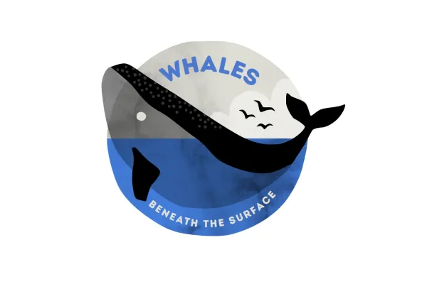 Whales Beneath the Surface exhibition logo
