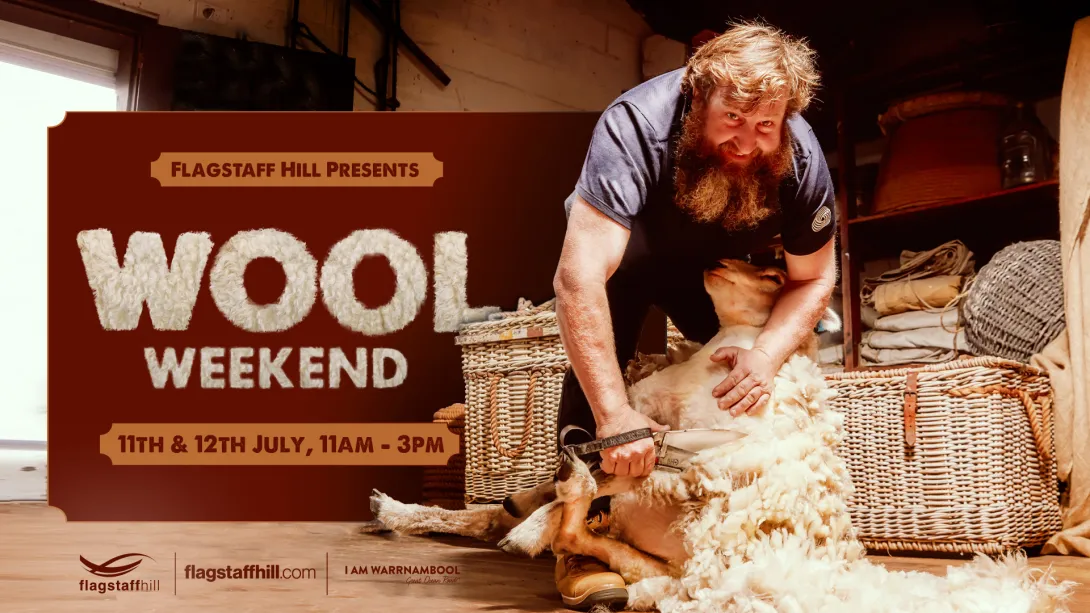 wool weekend graphic